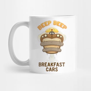 Breakfast Cars! Beep Beep! Mug